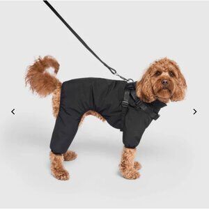 Canada Pooch Harness Dog Snowsuit - Black - Size Medium - 16